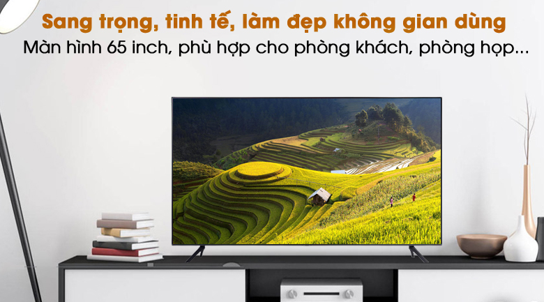 Smart TV Samsung Crystal UHD 4K 65 inch 65AU7700 – Mua Sắm Điện Máy Giá Rẻ